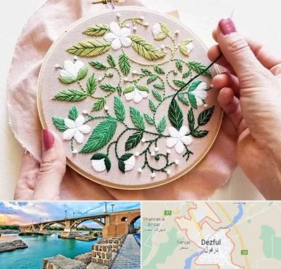 کلاس گلدوزی در دزفول