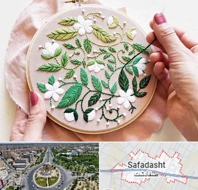 کلاس گلدوزی در صفادشت