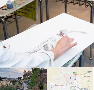 کلاس طراحی فیگور در باغستان کرج