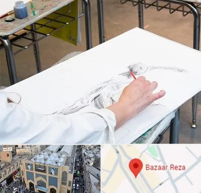 کلاس طراحی فیگور در بازار رضا مشهد