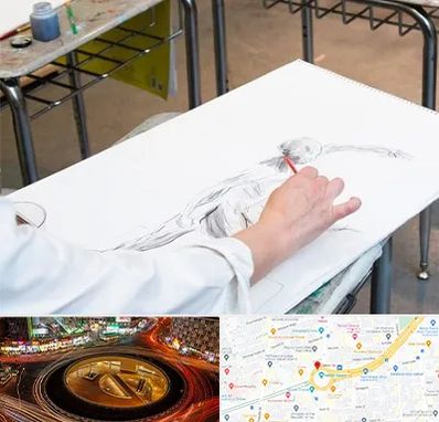 کلاس طراحی فیگور در میدان ولیعصر 