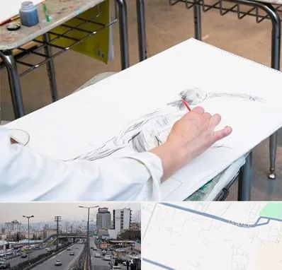 کلاس طراحی فیگور در بلوار ارتش