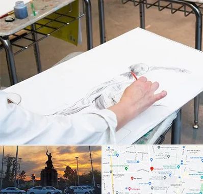 کلاس طراحی فیگور در میدان حر 