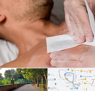 اپیلاسیون آقایان در فلکه گاز رشت