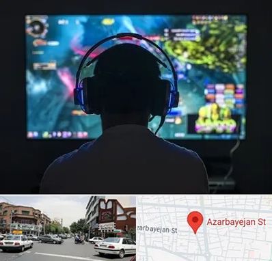 گیم نت در خیابان آذربایجان