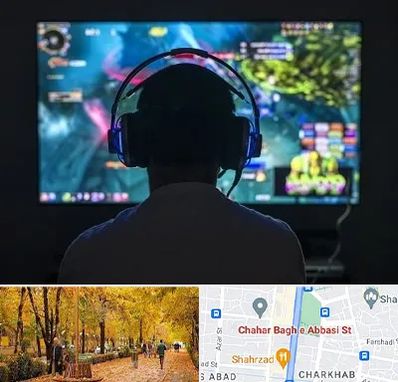 گیم نت در چهارباغ اصفهان