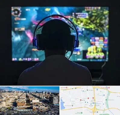 گیم نت در شهرک راه آهن