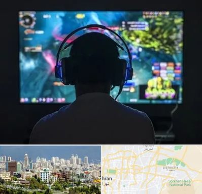 گیم نت در شرق تهران