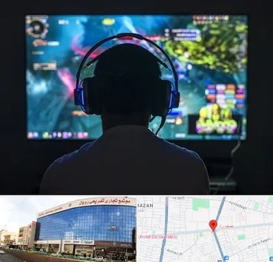 گیم نت در نصف راه تبریز