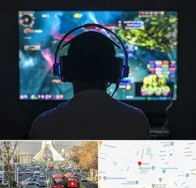 گیم نت در خیابان آزادی