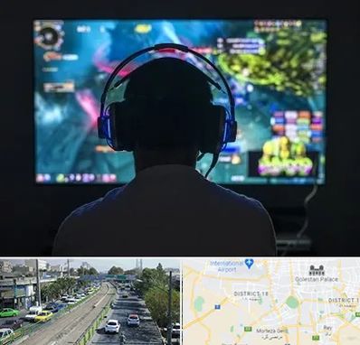 گیم نت در جنوب تهران