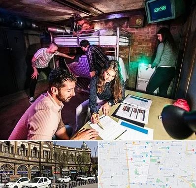 اتاق فرار تعاملی در منطقه 11 تهران 
