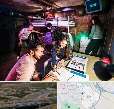 اتاق فرار تعاملی در یاغچیان تبریز