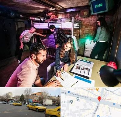 اتاق فرار تعاملی در شهناز تبریز