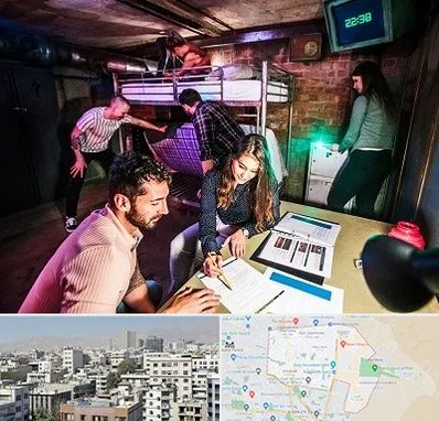 اتاق فرار تعاملی در منطقه 14 تهران 