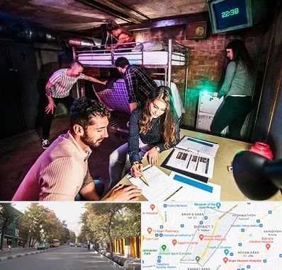 اتاق فرار تعاملی در شریعتی 