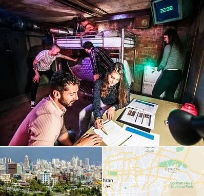 اتاق فرار تعاملی در شرق تهران 