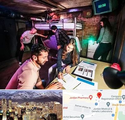 اتاق فرار تعاملی در جردن 