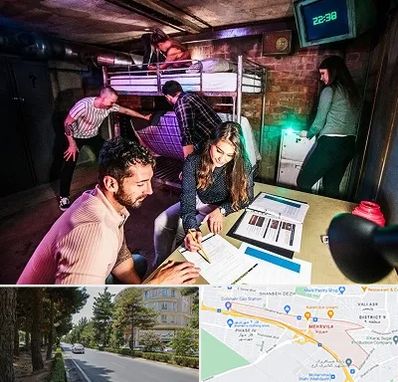 اتاق فرار تعاملی در مهرویلا کرج