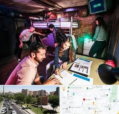 اتاق فرار تعاملی در شهرک آزمایش 