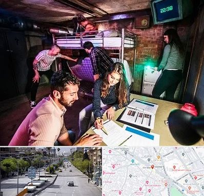 اتاق فرار تعاملی در خیابان زند شیراز