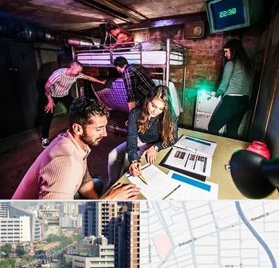 اتاق فرار تعاملی در خیابان بهشتی