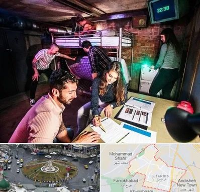 اتاق فرار تعاملی در فردیس کرج 