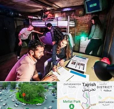 اتاق فرار تعاملی در تجریش 