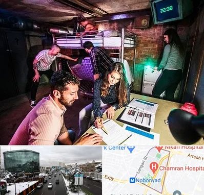 اتاق فرار تعاملی در اقدسیه 