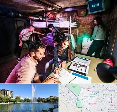 اتاق فرار تعاملی در کوهسنگی مشهد