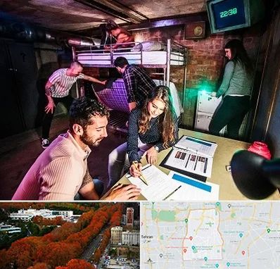 اتاق فرار تعاملی در منطقه 6 تهران 