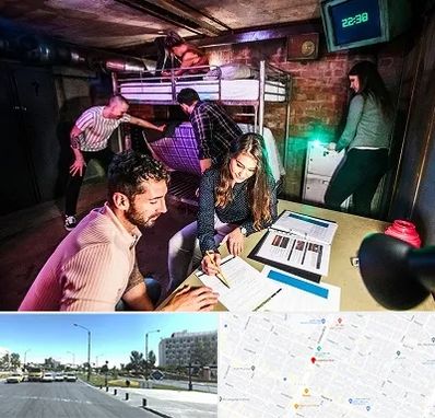 اتاق فرار تعاملی در بلوار کلاهدوز مشهد