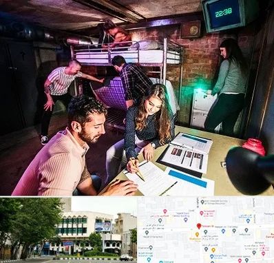 اتاق فرار تعاملی در طالقانی 