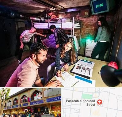 اتاق فرار تعاملی در 15 خرداد