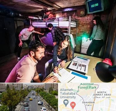 اتاق فرار تعاملی در شهران 