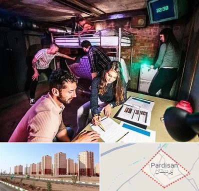 اتاق فرار تعاملی در پردیسان قم