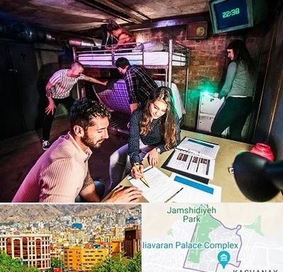 اتاق فرار تعاملی در نیاوران 