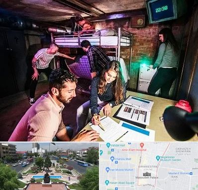 اتاق فرار تعاملی در بهارستان 