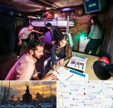 اتاق فرار تعاملی در میدان حر 