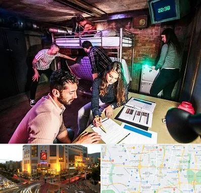 اتاق فرار تعاملی در جنت آباد تهران 