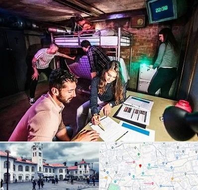 اتاق فرار تعاملی در میدان شهرداری رشت