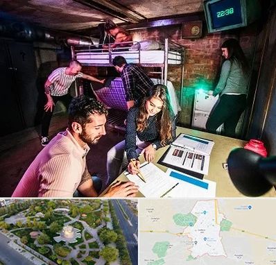 اتاق فرار تعاملی در کاشمر