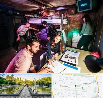 اتاق فرار تعاملی در سرسبز 