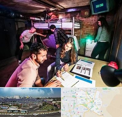 اتاق فرار تعاملی در منطقه 15 تهران 