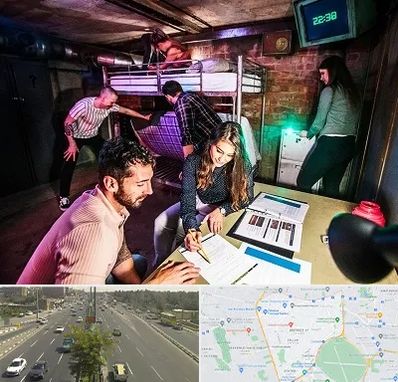 اتاق فرار تعاملی در منطقه 17 تهران 