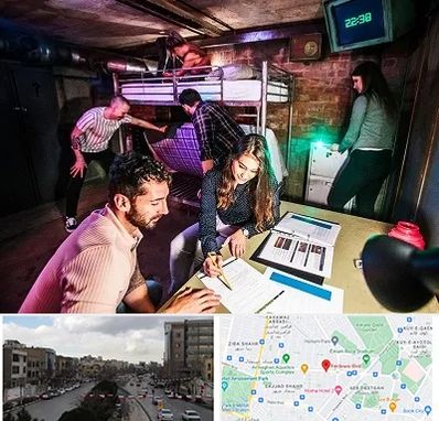 اتاق فرار تعاملی در بلوار فردوسی مشهد