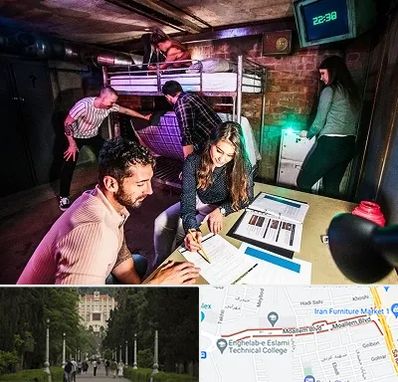 اتاق فرار تعاملی در بلوار معلم رشت 