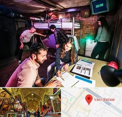 اتاق فرار تعاملی در بازار وکیل شیراز