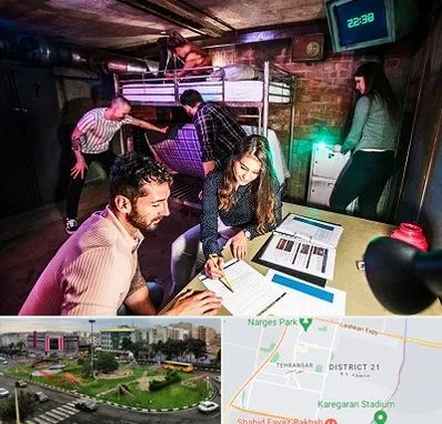 اتاق فرار تعاملی در تهرانسر 