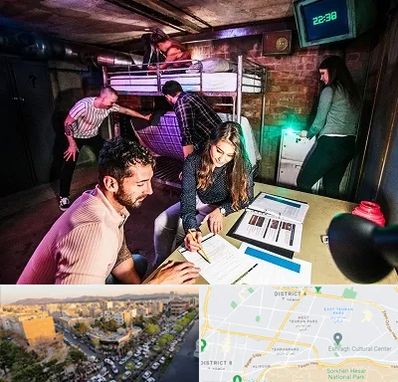 اتاق فرار تعاملی در تهرانپارس 